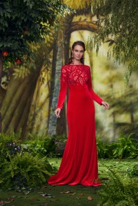 Tadashi Shoji fall 2024 ready-to-wear collection at New York Fashion Week.