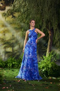 Tadashi Shoji fall 2024 ready-to-wear collection at New York Fashion Week.