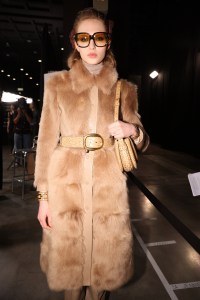 Backstage at Tom Ford Fall 2024 Ready-to-Wear Collection at Milan Fashion Week