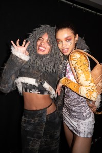 Backstage at Diesel Fall 2024 Ready-to-Wear Collection at Milan Fashion Week