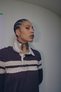 Backstage at Conner Ives Fall 2024 Ready-to-Wear Collection at London Fashion Week