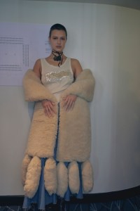 Backstage at Conner Ives Fall 2024 Ready-to-Wear Collection at London Fashion Week