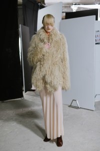Backstage at Dries Van Noten Backstage Fall 2024 Ready-to-Wear Collection at Paris Fashion Week