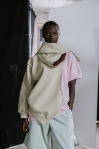 Backstage at Dries Van Noten Backstage Fall 2024 Ready-to-Wear Collection at Paris Fashion Week