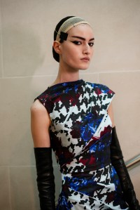 Backstage at Erdem Fall 2024 Ready-to-Wear Collection at London Fashion Week