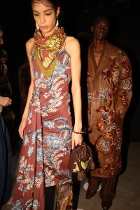Backstage at Etro Fall 2024 Ready-to-Wear Collection at Milan Fashion Week