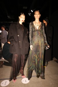 Backstage at Etro Fall 2024 Ready-to-Wear Collection at Milan Fashion Week