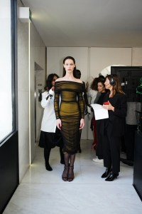 Backstage at Feben Fall 2024 Ready-to-Wear Collection at Milan Fashion Week