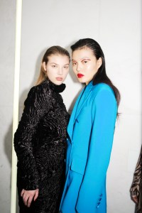 Backstage at Feben Fall 2024 Ready-to-Wear Collection at Milan Fashion Week