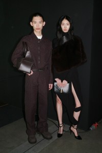 Backstage at Ferragamo Fall 2024 Ready-to-Wear Collection at Milan Fashion Week