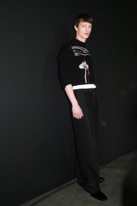 Backstage at Ferragamo Fall 2024 Ready-to-Wear Collection at Milan Fashion Week