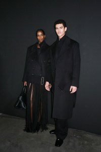 Backstage at Ferragamo Fall 2024 Ready-to-Wear Collection at Milan Fashion Week
