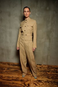 Valentina Bellè at the Bottega Veneta Fall 2024 ready-to-wear show.
