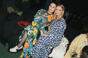 Erin O'Connor and Jodie Kidd