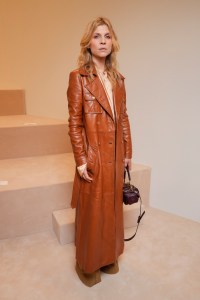Clemence Poesy at Paris Fashion Week