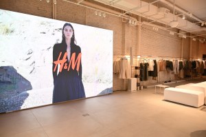 The scene at the H&M Soho Party