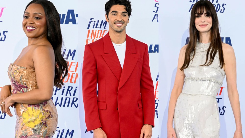 Best Dressed at Independent Spirit Awards 2024, Quinta Brunson, Taylor Zakhar Perez, Anne Hathaway
