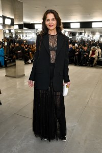 Katie Holmes at Michael Kors RTW Fall 2024