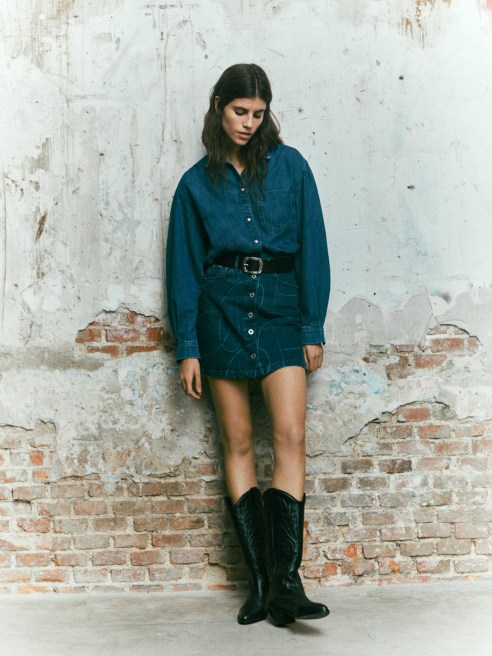 Pepe Jeans London unveiled “Denim Is All You Need,” a Spring 2024 campaign that showcases double denim.