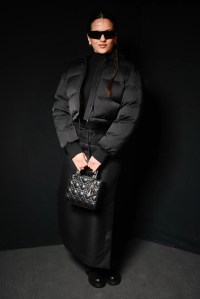Rosalia at the Dior Fall 2024 ready-to-wear show