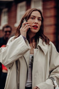 Street style at London Fashion Week Fall 2024