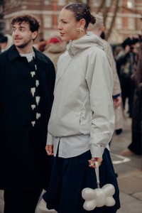 Street style at London Fashion Week Fall 2024