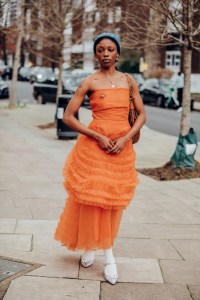 Street style at London Fashion Week Fall 2024