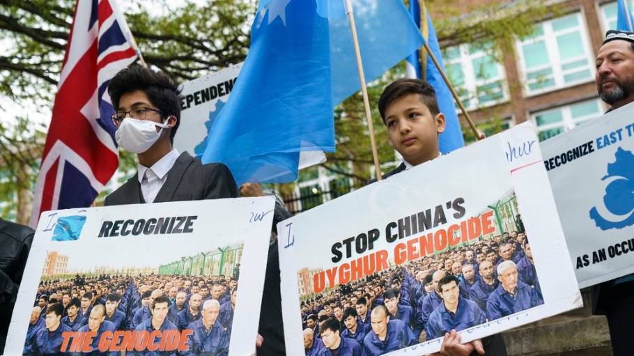 Uyghur protest