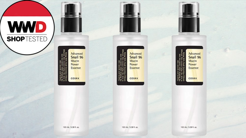 Cosrx snail mucin serum that our editors have tested