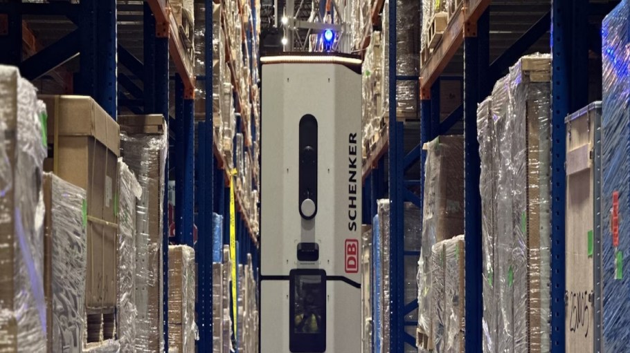 Dexory and DB Schenker are piloting warehouse robots in the logistics company's Utah warehouse.