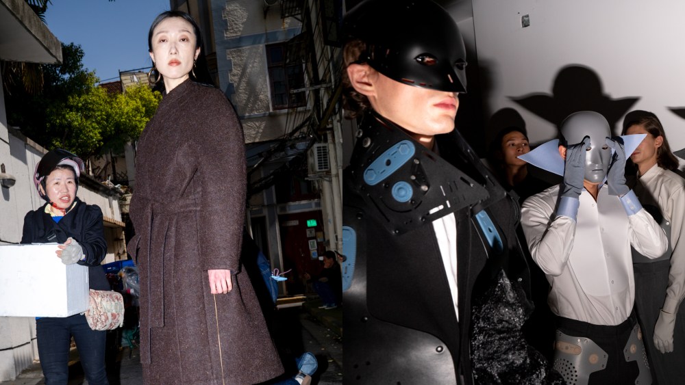 Looks from Samuel Gui Yang and Xander Zhou.