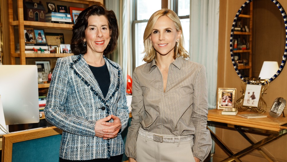 Gina Raimondo, U.S. Commerce Secretay, and Tory Burch