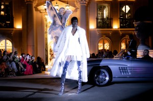 The scene at Philipp Plein Oscar Night Runway Show
