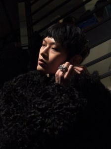 Backstage at Ann Demeulemeester Fall 2024 Ready-to-Wear Collection at Paris Fashion Week
