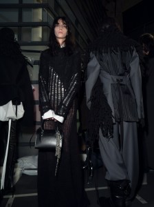 Backstage at Ann Demeulemeester Fall 2024 Ready-to-Wear Collection at Paris Fashion Week