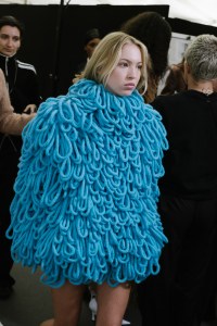 Backstage at Stella McCartney Fall 2024 Ready-to-Wear Collection at Paris Fashion Week
