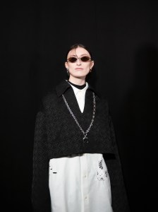 Backstage at Marine Serre Fall 2024 Ready-to-Wear Collection at Paris Fashion Week