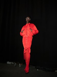 Backstage at Marine Serre Fall 2024 Ready-to-Wear Collection at Paris Fashion Week
