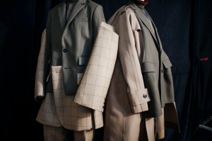 Backstage at Sacai Fall 2024 Ready-to-Wear Collection at Paris Fashion Week