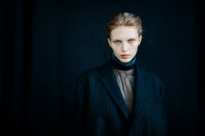 Backstage at Sacai Fall 2024 Ready-to-Wear Collection at Paris Fashion Week