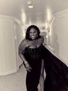A look at Danielle Brooks getting ready for the the 2024 Oscars.