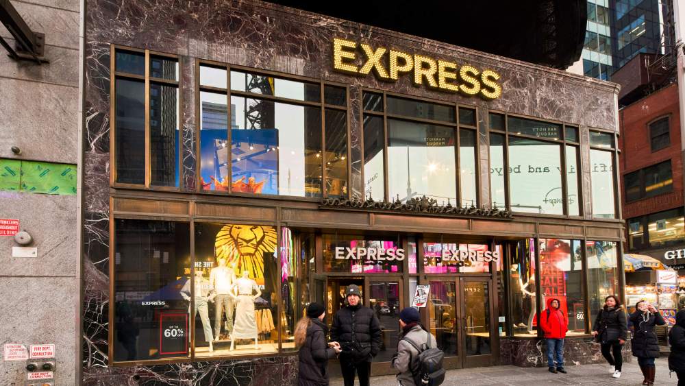 Express is closing over 100 stores.