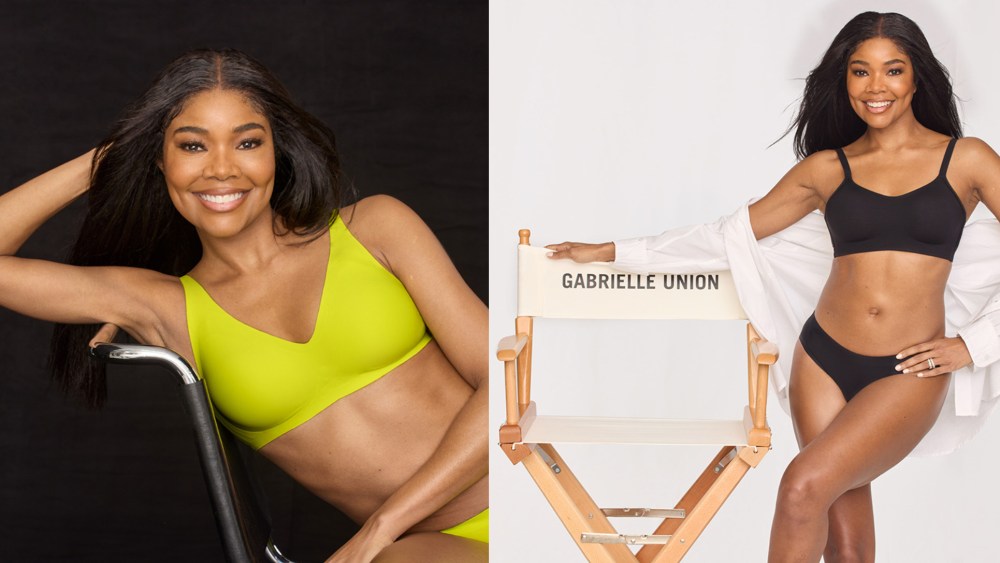Gabrielle Union poses as Knix's newest global brand ambassador.