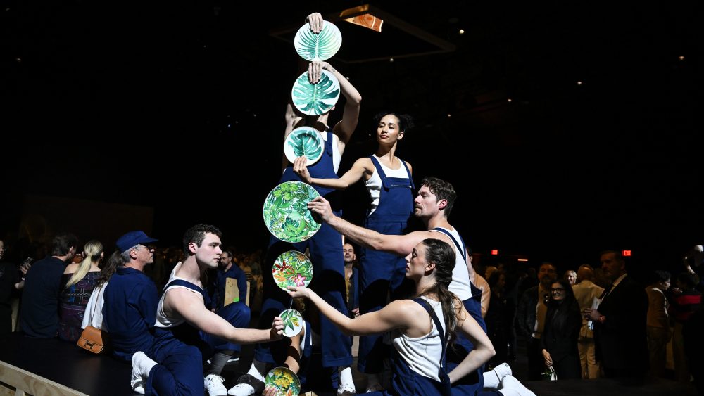 The scene at Hermès Parade: A Live Story of The Home Collection.