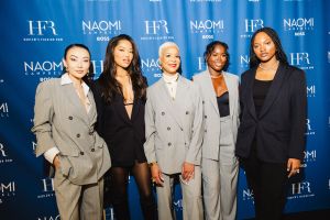 Jessica Wang, Ming Lee Simmons, Gabrielle Richardson, and Eni Popoola