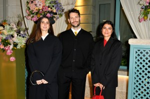 Simon Porte Jacquemus and guests at the Neiman Marcus Award Ceremony as part of Paris Ready to Wear Fashion Week held at The Ritz Paris on March 3, 2024 in Paris, France.
