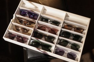 The scene at the Oliver Peoples & Roger Federer launch event.