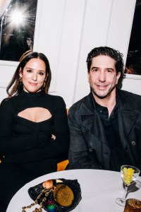 Jennifer Vitagliano and David Schwimmer