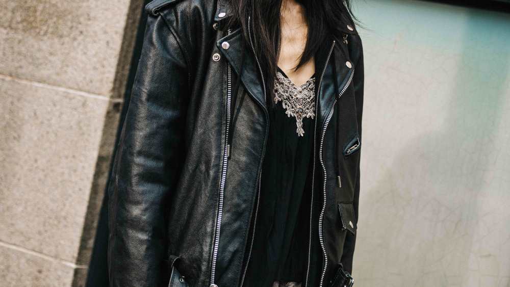 Street style in Shanghai for Spring 2024.