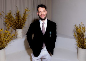 Simon Porte Jacquemus at the Simon Porte Jacquemus award ceremony.